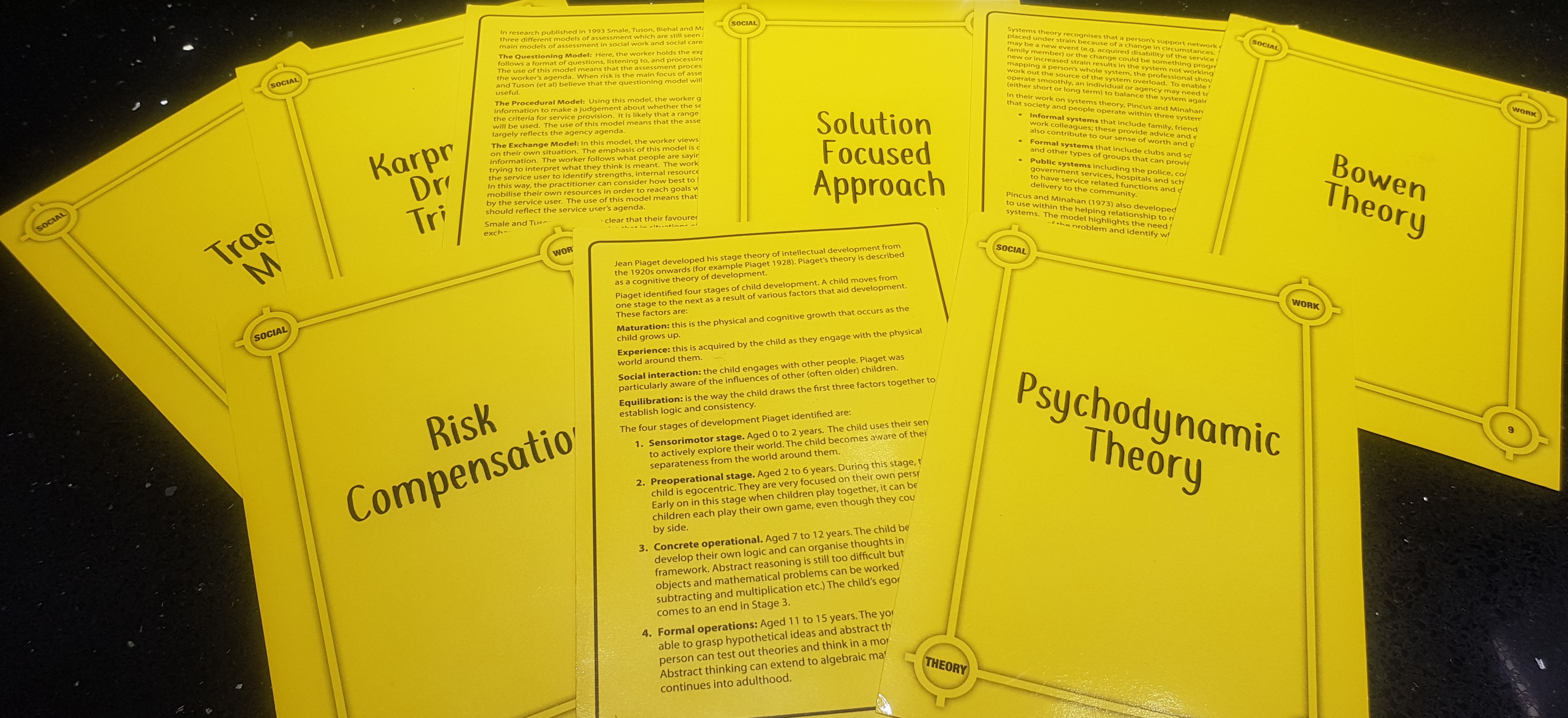 Social Work Theory Cards